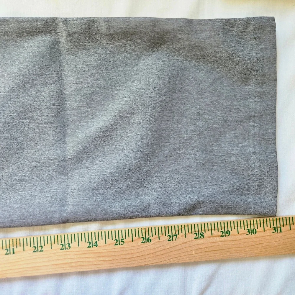 Lee Women's Gray Wrinkle Free Straight Leg Dress‎ Pants Size 8 M Office Travel